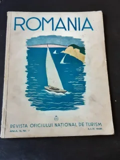 REVISTA ROMANIA NR.7/IULIE 1938  (REVISTA OFICIULUI NATIONAL DE TURISM)