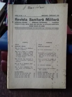 REVISTA SANITARA MILITARA NR.1-2/1949