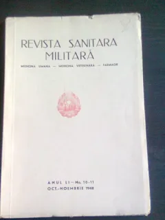 REVISTA SANITARA MILITARA NR.10-11/1948