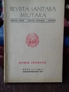 REVISTA SANITARA MILITARA NR.1/1949