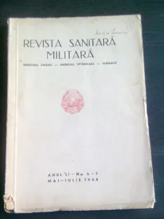 REVISTA SANITARA MILITARA NR.5-7/1948