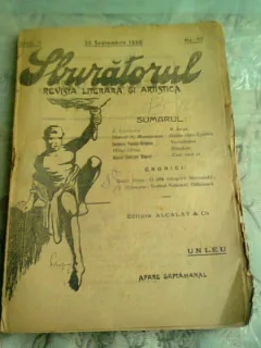 REVISTA SBURATORUL LITERAR NR.20/1920