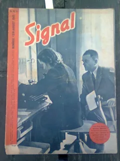 REVISTA SIGNAL, NR. 15 /1943, EDITIE IN LIMBA ROMANA