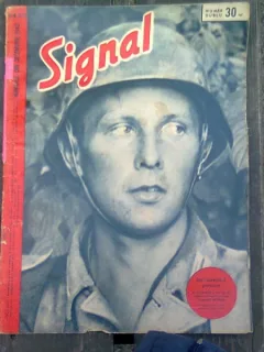 REVISTA SIGNAL, NR. 23/24,1943, EDITIE IN LIMBA ROMANA,NUMAR DUBLU