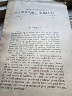 Revista Societatii Tinerimea Romana nr.5/an X
