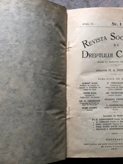 REVISTA SOCIETATILOR SI A DREPTULUI COMERCIAL 1927