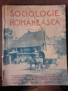 REVISTA SOCIOLOGIA ROMANEASCA NR.1-3/1938  (DIRECTOR D. GUSTI)