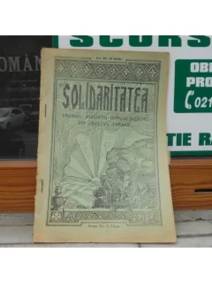 REVISTA SOLIDARITATEA , NR. 10-12 , ANUL VII , OCTOMBRIE-DECEMBRIE , 1930