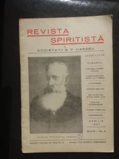 Revista spirituala a societatii B. P. Hasdeu