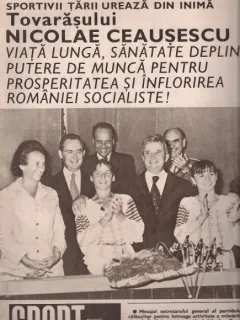 Revista Sport nr. 1 din ianuarie 1978