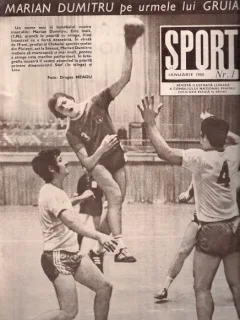 Revista Sport nr. 1 din ianuarie 1980