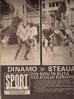 Revista Sport nr. 1 din ianuarie 1982