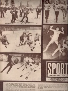 Revista Sport nr. 1 din ianuarie 1988