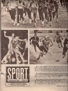 Revista Sport nr. 1 din ianuarie 1989