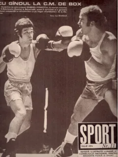 Revista Sport nr. 11 din iulie 1974