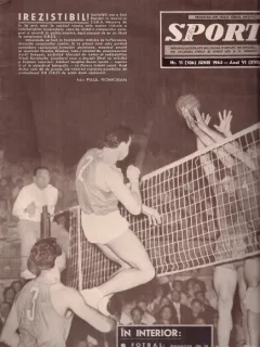 Revista Sport nr. 11 din iunie 1963