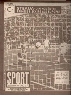 Revista Sport nr. 11 din noiembrie 1988