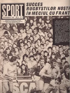 Revista Sport nr. 11 dinnoiembrie 1980