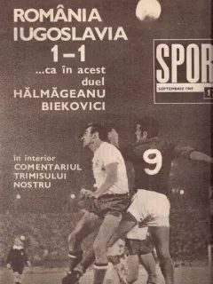 Revista Sport nr. 17 din septembrie 1969
