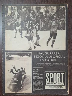 Revista Sport nr. 2 din februarie 1985
