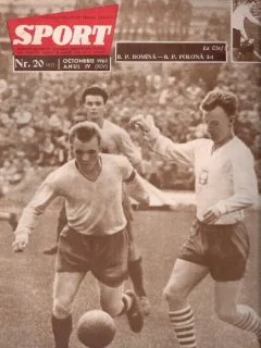 Revista Sport nr. 20 din octombrie 1961