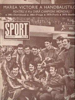 Revista Sport nr. 6 din martie 1974