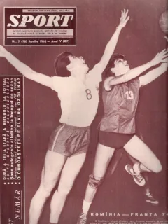 Revista Sport nr. 7 din aprilie 1962