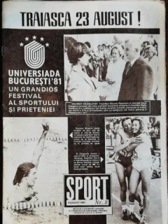 REVISTA SPORT NR 8 - AUGUST 1981