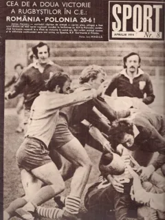 Revista Sport nr. 8 din aprilie 1974