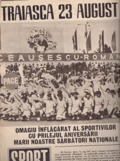 Revista Sport nr. 8 din august 1985