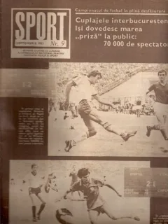 Revista Sport nr.9 din septembrie 1983