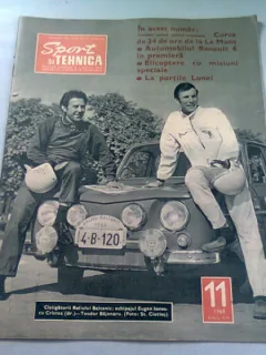 REVISTA SPORT SI TEHNICA NR.11/1968