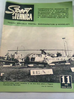 REVISTA SPORT SI TEHNICA NR.11/1972