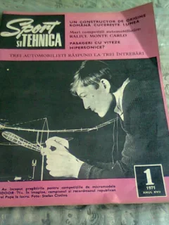 REVISTA SPORT SI TEHNICA NR.1/1971
