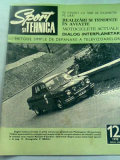 REVISTA SPORT SI TEHNICA NR.12/1970