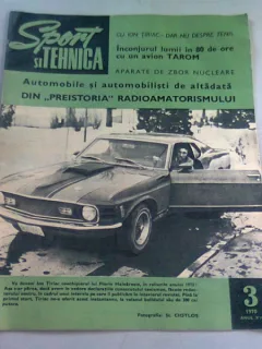 REVISTA SPORT SI TEHNICA NR.3/1970