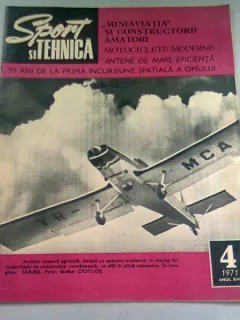 REVISTA SPORT SI TEHNICA NR.4.1971