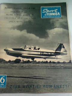 REVISTA SPORT SI TEHNICA NR.6/1968