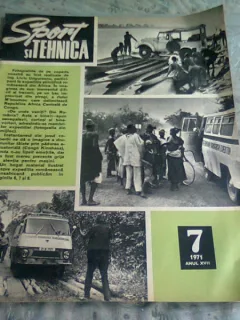 REVISTA SPORT SI TEHNICA NR.7/1971