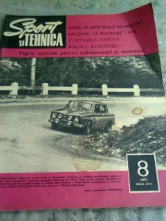 REVISTA SPORT SI TEHNICA NR.8/1971