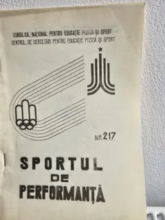 Revista Sportul de performanta Nr. 217