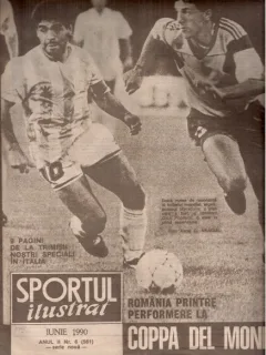 Revista Sportul Ilustrat nr. 6 din iunie 1990