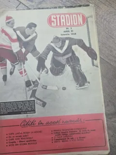 Revista Stadion Nr.  2 Anul XI Ianuarie 1958