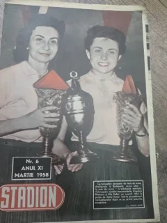 Revista Stadion Nr. 6 Anul XI Martie 1958