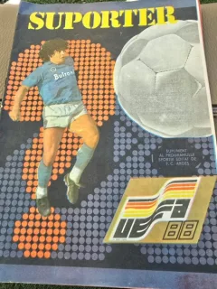 Revista Suporter 1988, Maradona pe coperta