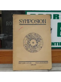 REVISTA SYMPOSION , NR. 1 , ANUL I-II CLUJ , ANUL III BUCURESTI , IUNIE 1943
