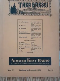 Revista Tara Barsei nr.5/1932