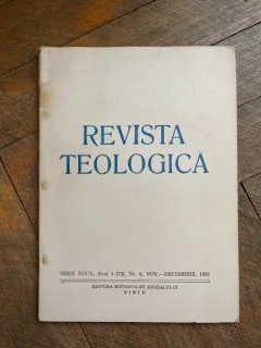 Revista Teologica Anul I Nr. 6 1991