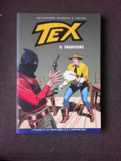 REVISTA TEX, IL TRADITORE, 2007, REVISTA CU BENZI DESENATE, TEXT IN LIMBA ITALIANA