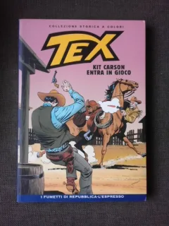 REVISTA TEX, KIT CARSON ENTRA IN GIOCO, 2007, REVISTA CU BENZI DESENATE, TEXT IN LIMBA ITALIANA